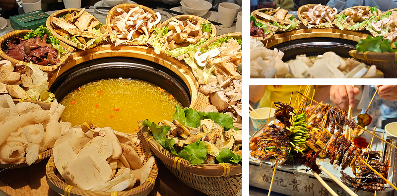 Yunnan dishes shared during the REKO sales team trip, reflecting REKO company culture and stronger team bonding.