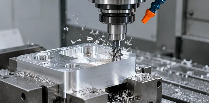 CNC machining of aluminum parts for alloy properties comparison