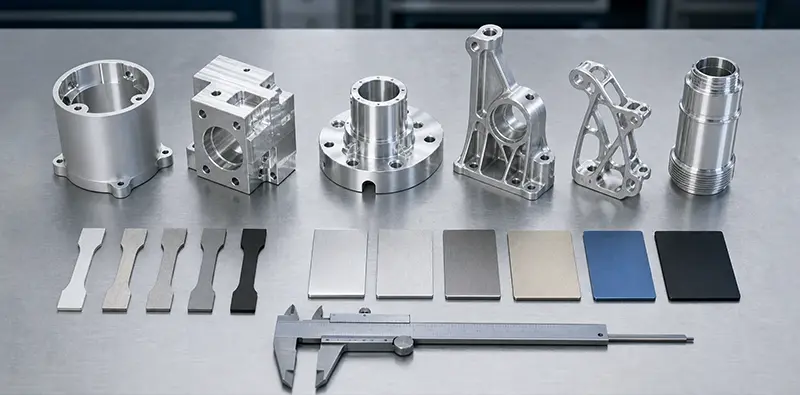 Surface finishes for aluminum CNC machined parts