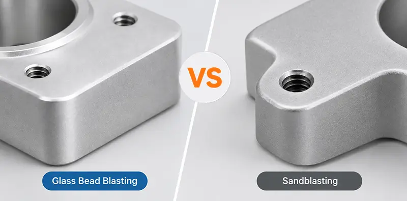 Bead Blasting vs Sandblasting: Key Differences for CNC Parts
